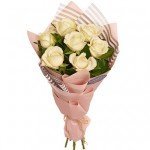 Bouquet "7 white roses!" - image-0